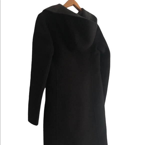 NWT Mackage wool leather hooded coat sz xs $990 HP party 🎉 pick!! - Picture 7 of 8